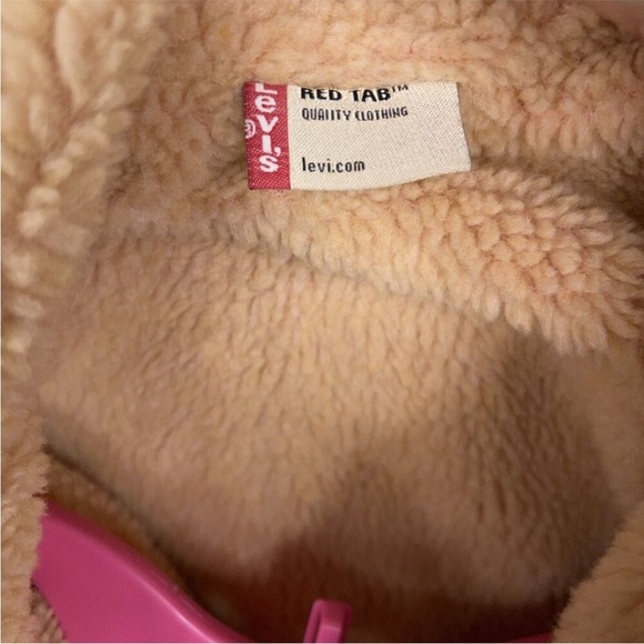 Levis Jacket Juniors Small Corduroy Sherpa Lined Trucker Western Retro
USA Red - Picture 5 of 11